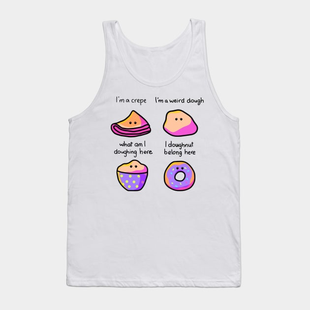 I'm a crepe Tank Top by lowercasev